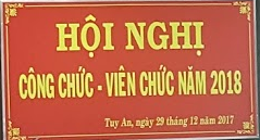 Hội nghị cán bộ công chức, viên chức năm 2018